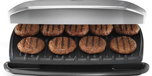 George Foreman Family Size Grill and Panini Press Only $17.99 (Regularly $50)