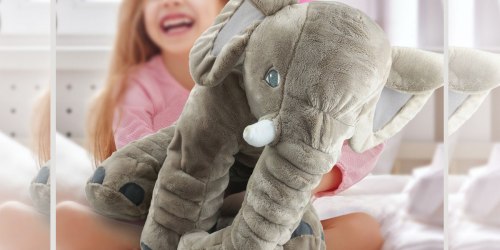 Amazon: LARGE Stuffed Elephant Toy ONLY $25.77 Shipped