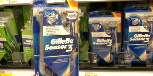 $5.50 Worth of NEW Gillette Coupons = Great Deals on Razors & Shave Gel at Target (After Gift Card)