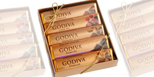 Macy’s: Godiva Chocolate 5-Bar Pack Only $9.09