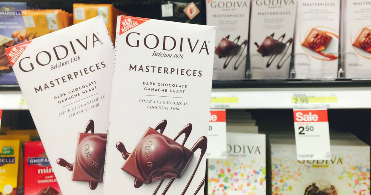 New 1/1 Godiva Masterpieces Chocolates Coupon = Just 37¢ Per Bar at