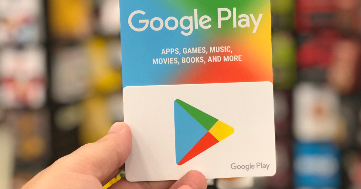 50 Google Play Egift Card And 5 Target Egift Card Only 50