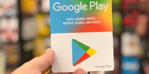 FREE $5 Target Gift Card w/ $50 Google Play Gift Card Purchase