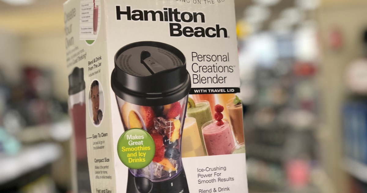 Hamilton Beach Personal Creations Blender with Travel Lid