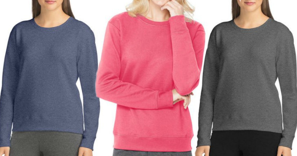 Hanes Women's Fleece Sweatshirts & Pants ONLY $3 Each at Walmart + More