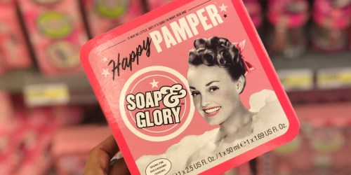 Free Soap & Glory Happy Pamper Gift Set For New TopCashback Members ($7 Value)