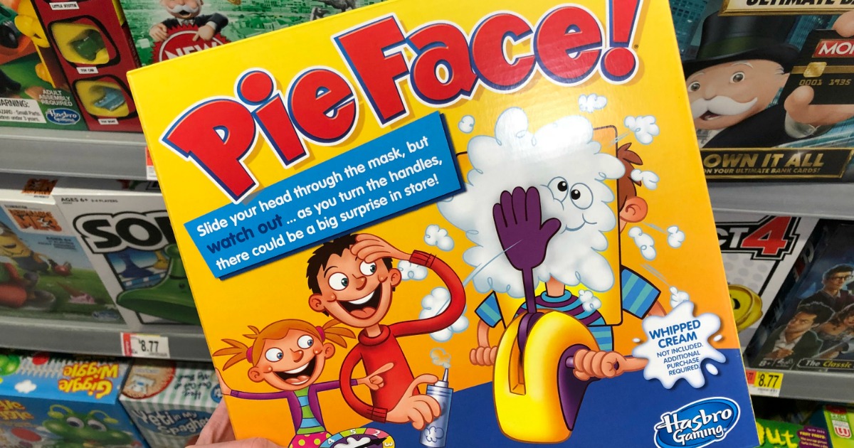 Pie face deals game walmart