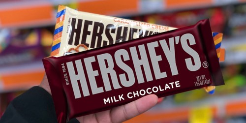 New Buy 1 Get 1 Free Hershey’s Bar Coupon = Only 39¢ Each at Walgreens