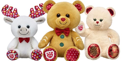 Build-A-Bear Holiday Furry Friends Just $9 & More