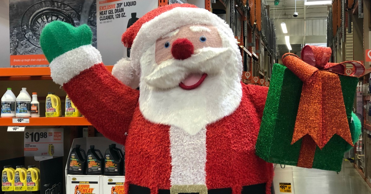50 Off Christmas Lights And Decor At Home Depot Hip2save - Home Depot Christmas Decorations