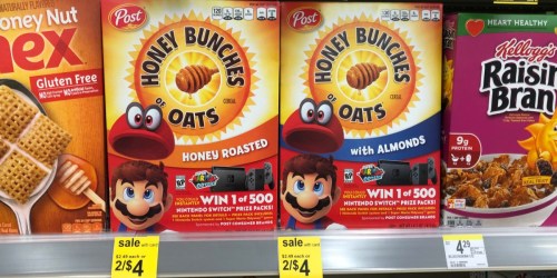 Walgreens: Honey Bunches of Oats Cereal Just 75¢ (After Cash Back)