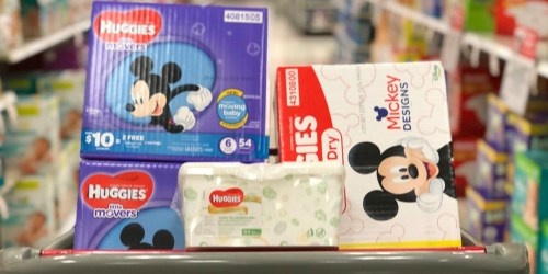 $6 Worth of New Huggies Coupons = Diapers Super Packs Only $17.94 After Target Gift Card