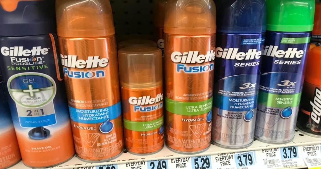 Rite Aid Gillette Shave Gel