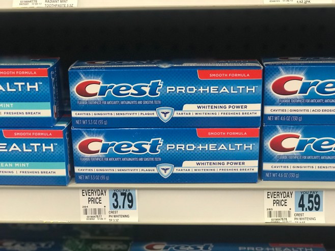 Rite Aid Crest ProHealth Toothpaste