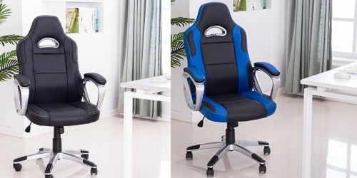 Amazon: Racing Style Gaming/Office Chair Only $69.99 Shipped (Regularly $140)