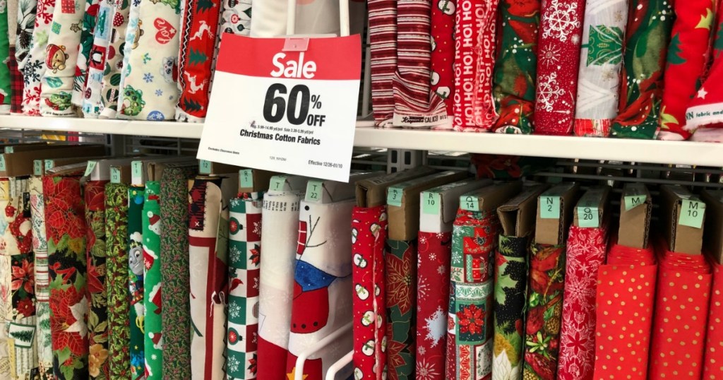 JoAnn Fabric Up To 75 Off Holiday Clearance (InStore And Online)