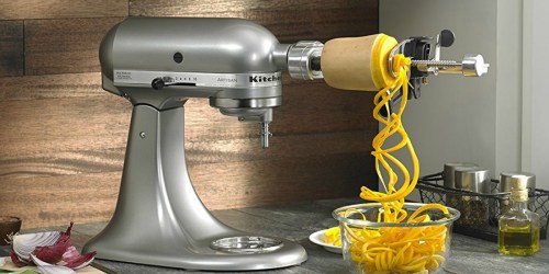 KitchenAid Spiralizer Only $62.43 Shipped (Regularly $130) – Great Reviews