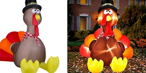 Walmart: Inflatable Turkey Decoration Only $13.41 (Regularly $40) – Over 70 Inches Tall