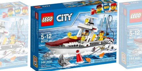 Target: LEGO City Great Vehicles Fishing Boat Only $10.79 (Regularly $20)