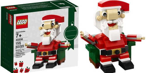 Amazon: LEGO Holiday Santa Building Kit Just $7.99 Today Only