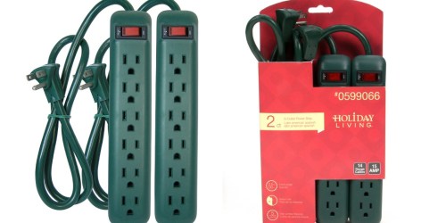 Lowe’s: TWO-Pack of 6-Outlet Power Strips w/ Built-in Circuit Breakers Only $4.47