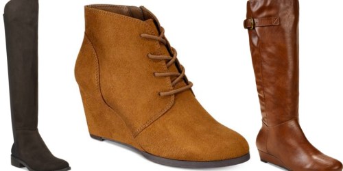 Women’s Boots Only $19.99 at Macy’s (Regularly $59+)