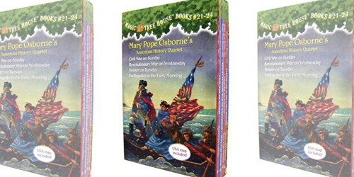 Amazon: Magic Tree House American History Volumes 21-24 Set Only $3.83 (Regularly $23.96)