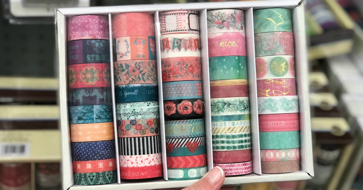 Michaels: Washi Tape 45 Roll Box Set Only $12 (Regularly $30) - Just 27