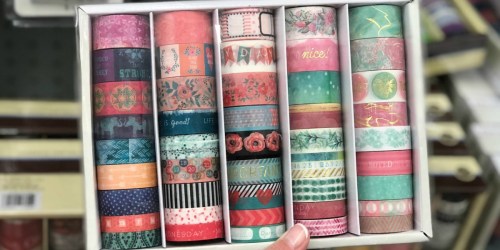 Michaels: Washi Tape 45 Roll Box Set Only $12 (Regularly $30) – Just 27¢ Per Roll