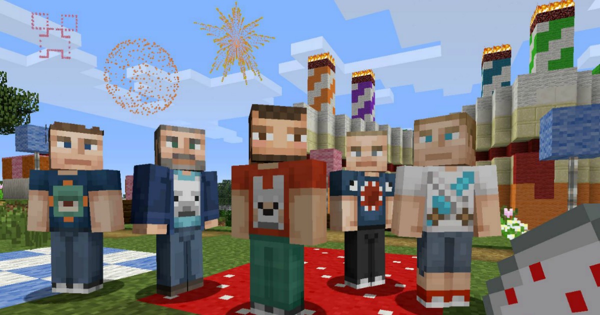 Minecraft: Xbox One gets three free birthday skin packs
