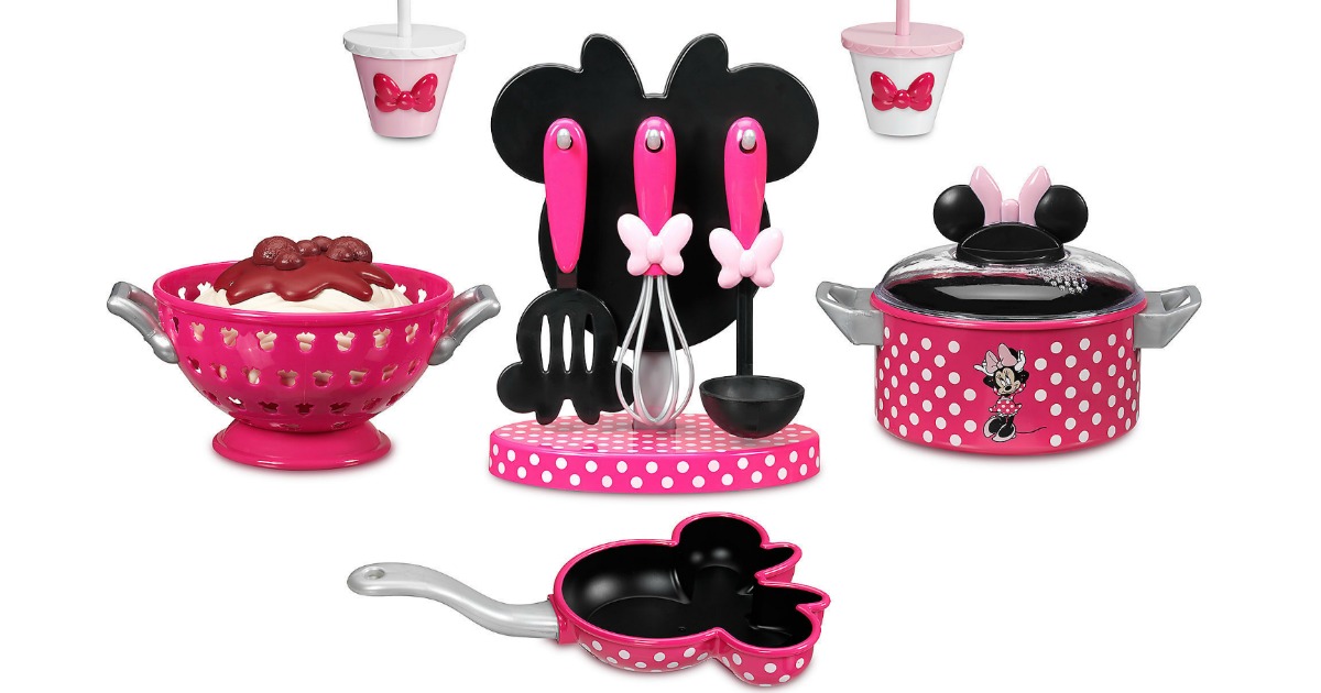 minnie mouse laundry play set