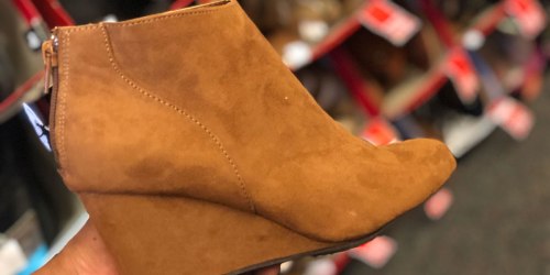 Women’s Wedge Heel Boots Just $12 At Payless ShoeSource (Regularly $49)