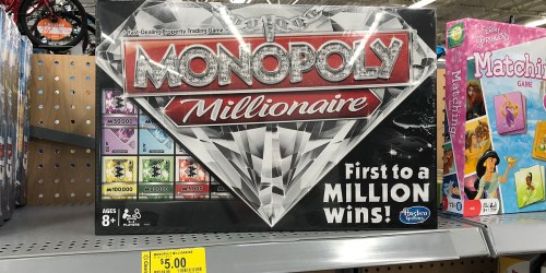Monopoly Millionaire Board Game Only $5 at Walmart (Regularly $30)