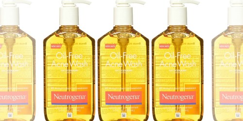 Amazon Prime Members: Neutrogena Oil-Free Acne Wash 3-Pack Only $12.11 Shipped (Regularly $24)
