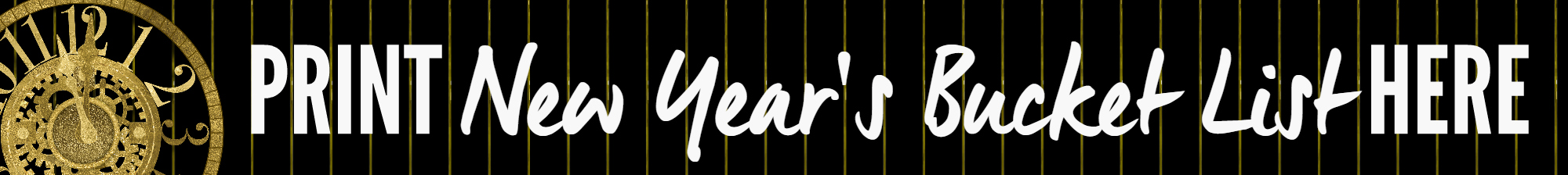 New Year Bucket List | Fun &amp; FREE New Year's Activity For Kids
