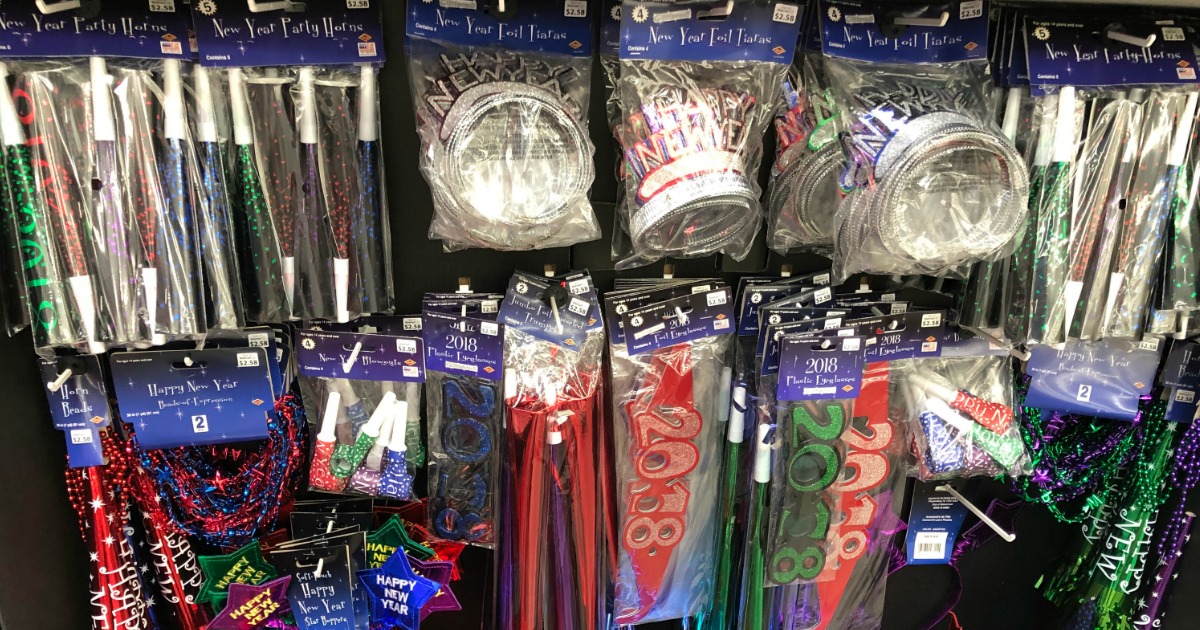 New year’s eve 2019: what’s open? what’s closed? will mail run? walmart, target store hours New Year's Eve Party Supplies Just $2.58 at Walmart • Hip2Save