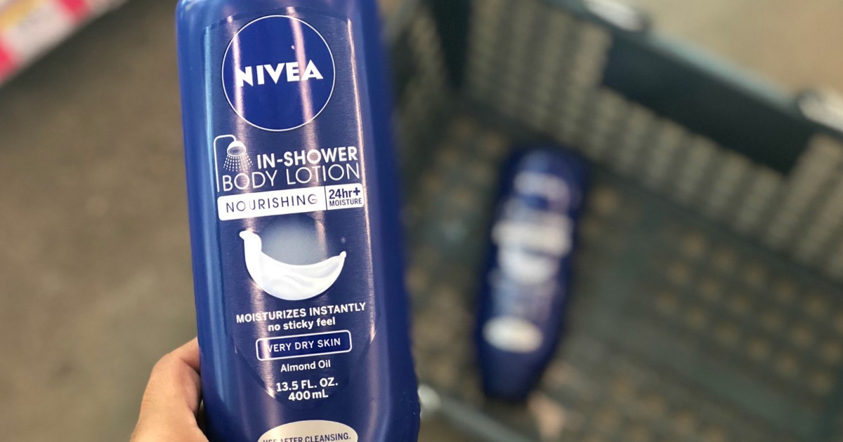 Walgreens Nivea InShower Body Lotion Only 1.50 After Register Reward