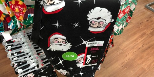 50% Off Holiday Apparel at Walmart (Leggings, Sweaters & More)