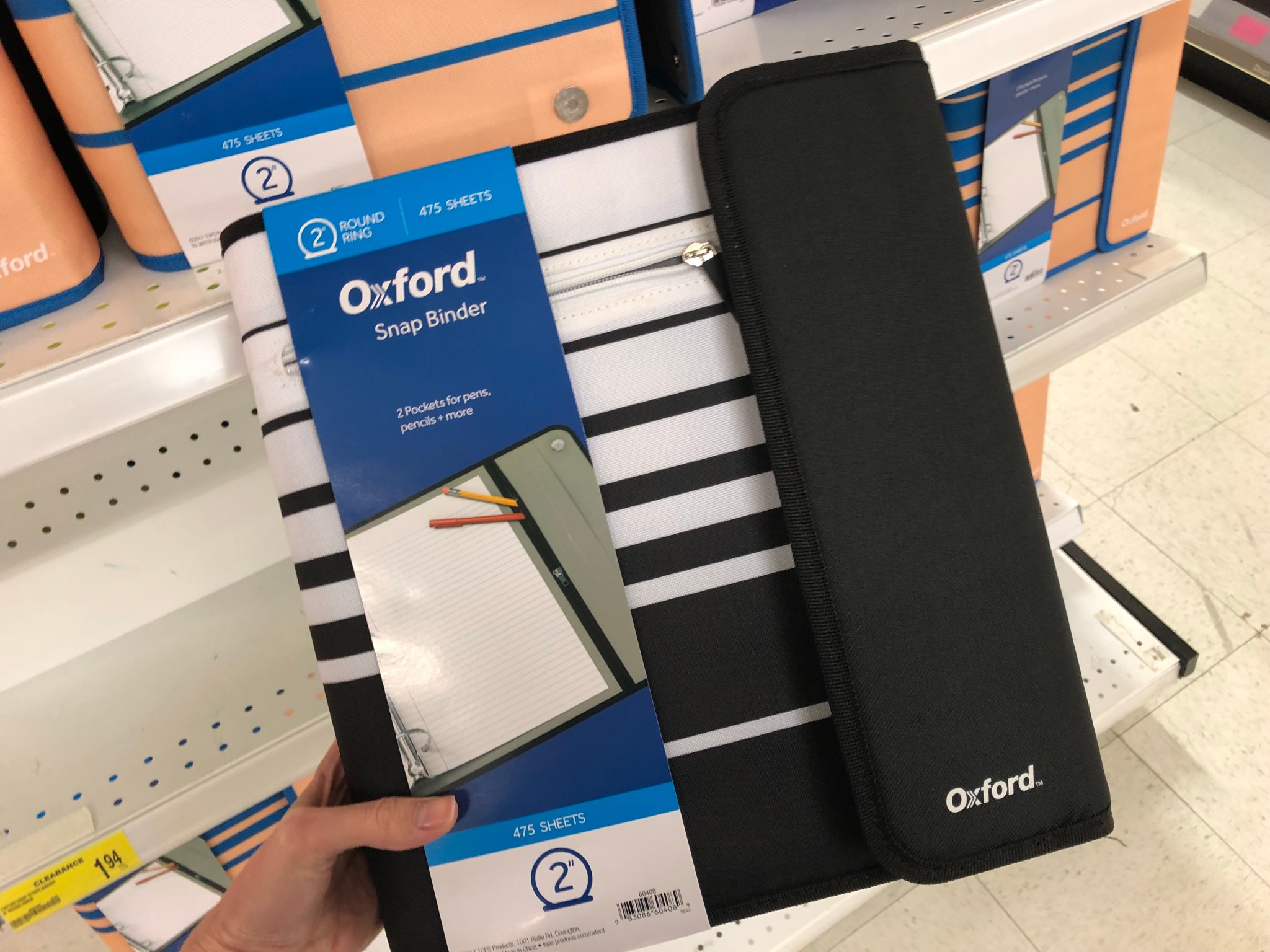 Office Depot/OfficeMax Clearance Oxford Snap Binders Only 1.94