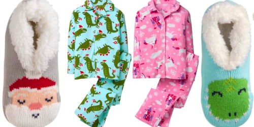 Gymboree Pajamas & Slippers Only $8 Each Shipped