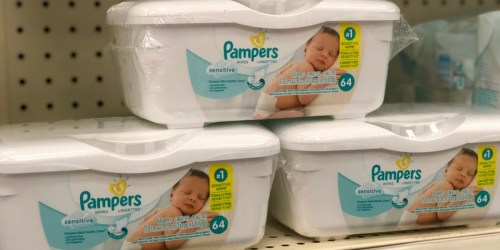 TWO Pampers Wipes Tubs Just $1.39 Each After Rewards at CVS + More