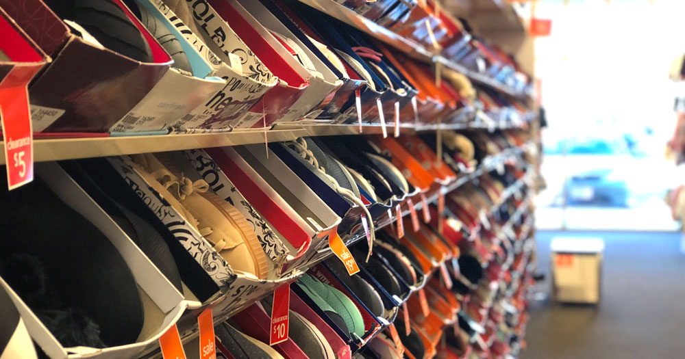 payless wedge booties