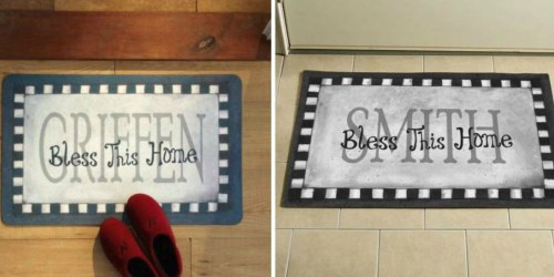 Walmart: Personalized Doormat Only $10 (Regularly $20)