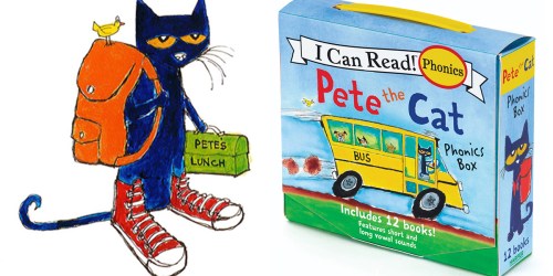 Pete the Cat Phonics 12-Mini Book Box Set Only $6 (Regularly $13)