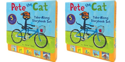 Pete the Cat Take-Along Storybook Set ONLY $3.55 (Regularly $12)