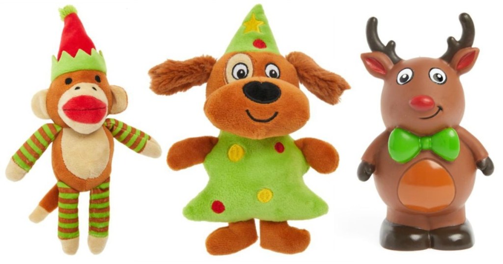 Christmas Dog Toys ONLY 85¢ at PetSmart w/ FREE In-Store Pickup