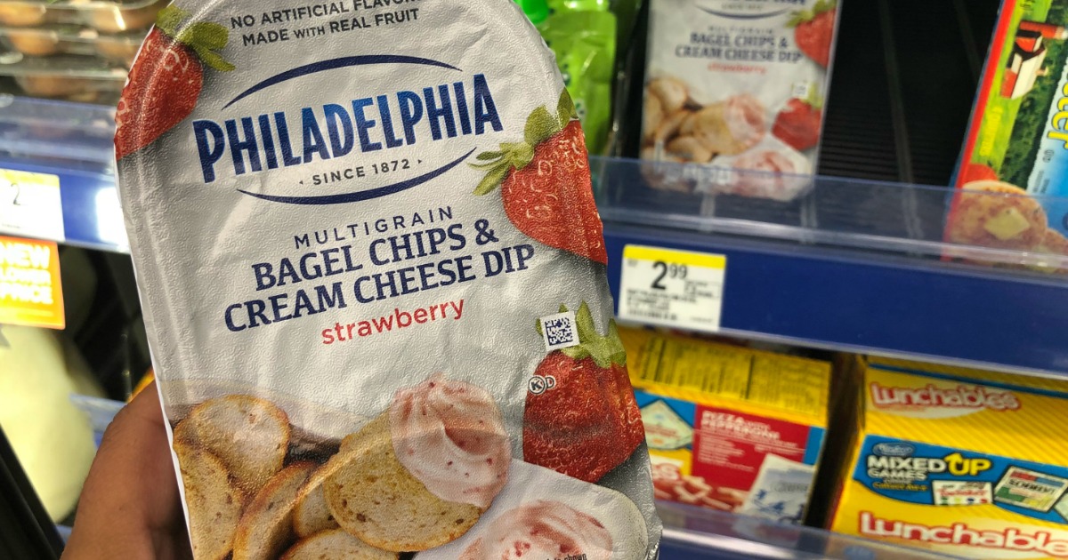 Philadelphia Cream Cheese & Bagel Chips Only 1.50 at Walgreens