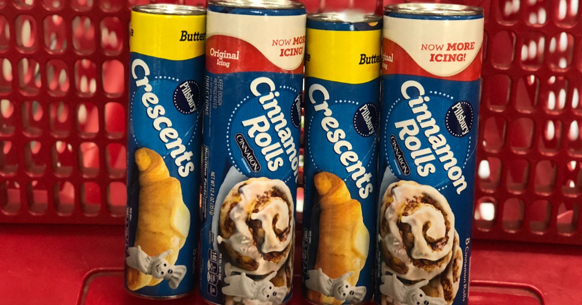 Target Pillsbury Crescent & Cinnamon Rolls Only 1.28 Each