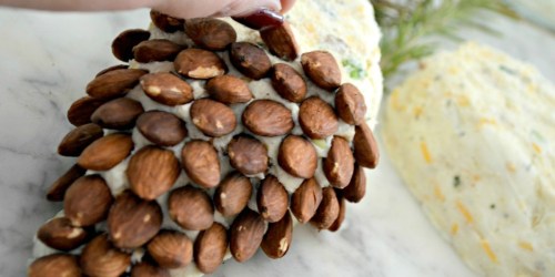 This Festive Pinecone Cheese Ball is So Easy to Make!