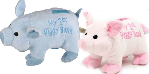 Walmart.com: My 1st Piggy Bank Plush Only $3.65 (Regularly $8)